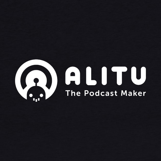 Alitu: Full Logo | White by The Podcast Host